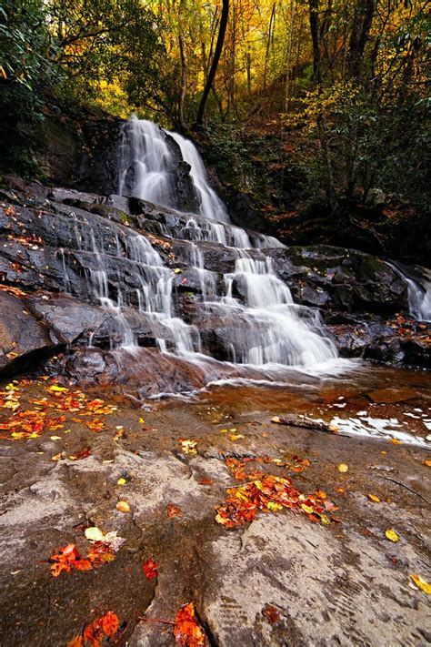 Laurel Falls is a beautiful hike during fall. | Smoky mountains ...