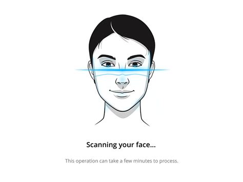 Face Scanner Load Animation by Jorge Andújar Guerrero on Dribbble