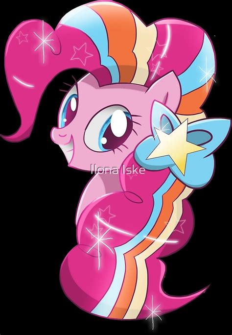 "Rainbowfied Pinkie Pie" by Ilona Iske | Redbubble