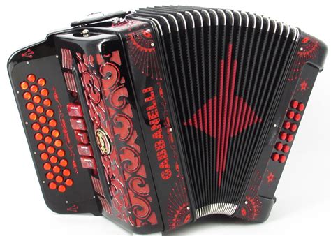 Gabbanelli M400 Black - Gabbanelli Accordions