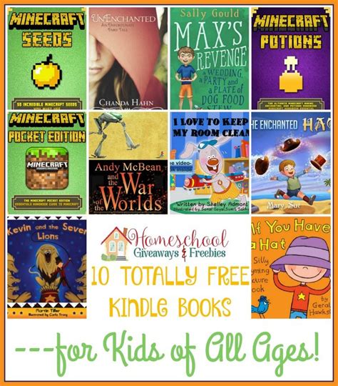 10 Totally Free Kindle Books for Kids