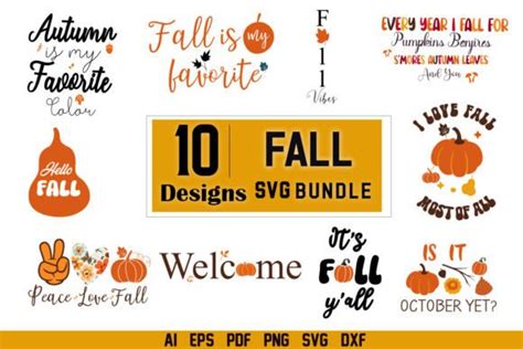 Fall SVG Bundle, Fall Quotes SVG Graphic by sumim3934 · Creative Fabrica