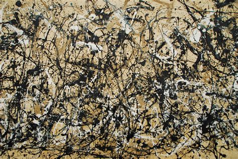 Jackson Pollock’s Autumn Rhythm (Number 30) is no accident