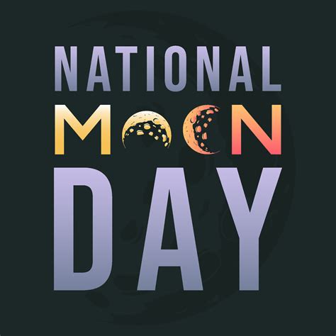 National Moon Day Concept design vector illustration 25551429 Vector Art at Vecteezy