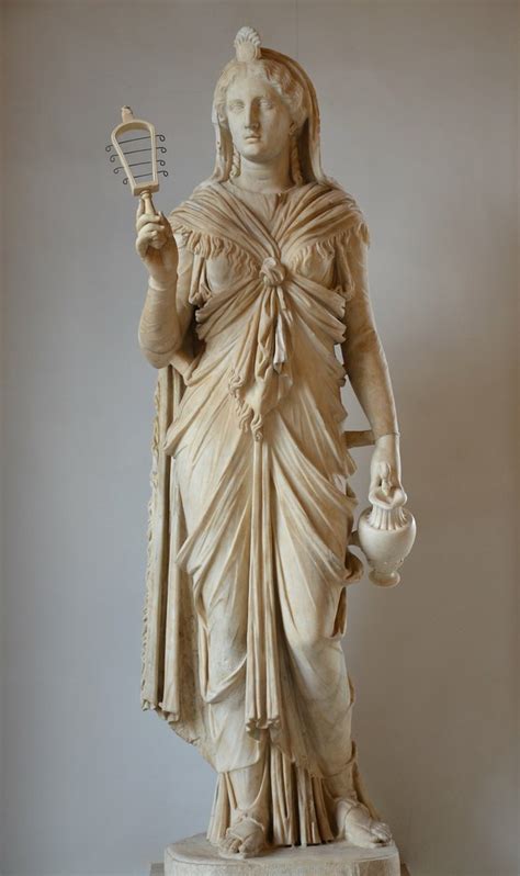 Marble statue of Isis, the goddess holds a situla and sist… | Flickr