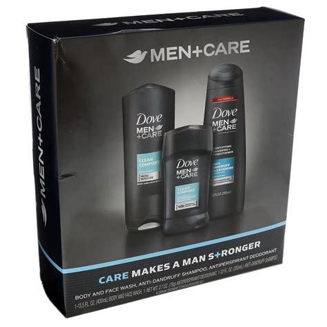 Dove Men+Care Clean Comfort Men's 3 Piece Gift Set - Shop Bath & Skin ...