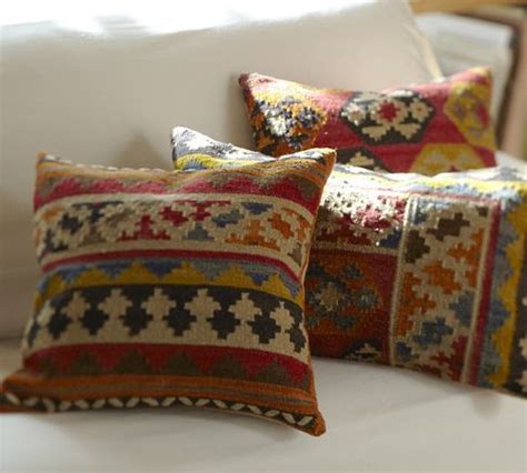 Just bought the Ferada Kilim Pillows sight unseen from Pottery Barn ...