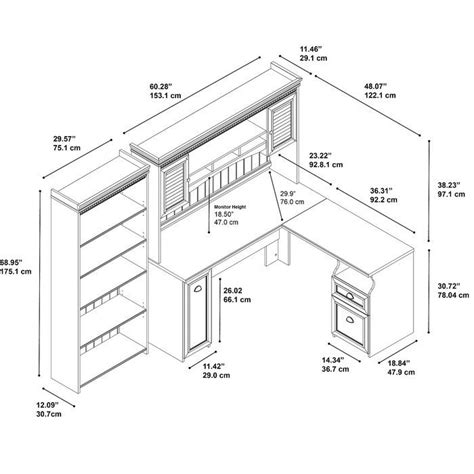 Home Office Furniture Sets | L shaped desk, Home office design, Bush furniture