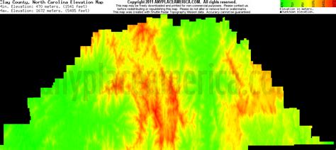 Free Clay County, North Carolina Topo Maps & Elevations