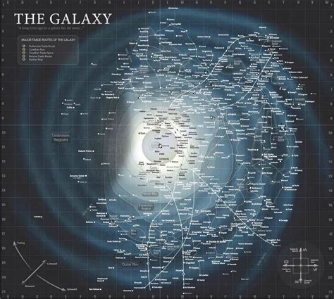 [OC] After months of work my Canon/Legends Galaxy map V2 is done! I HD ...