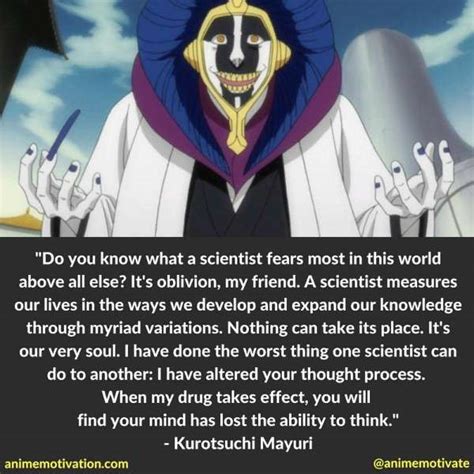 The Ultimate Mayuri Kurotsuchi Quotes Fans Won't Forget