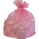 PlasticMill 12-16 Gallon, Pink, 1 MIL, 24x31, 250/Case, Garbage Bags/ Trash Can Liners ...