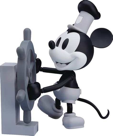 AUG188691 - STEAMBOAT WILLIE MICKEY MOUSE AF 1928 BLACK & WHITE VER - Previews World
