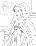 49+ St Rose Of Lima Coloring Page Images