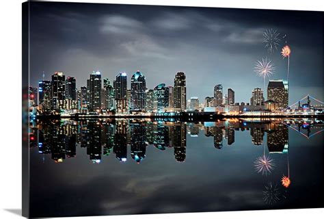 San Diego Skyline Wall Art, Canvas Prints, Framed Prints, Wall Peels | Great Big Canvas