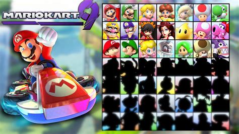 Making the PERFECT Mario Kart 9 Character Roster - YouTube