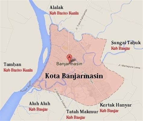 KotaKita.com: Wilayah Kota Banjarmasin