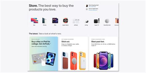 Apple redesigns its online store - TechEngage