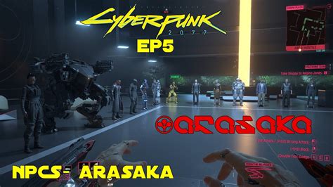 Arasaka Characters | NPCs | Cyberpunk 2077 - YouTube