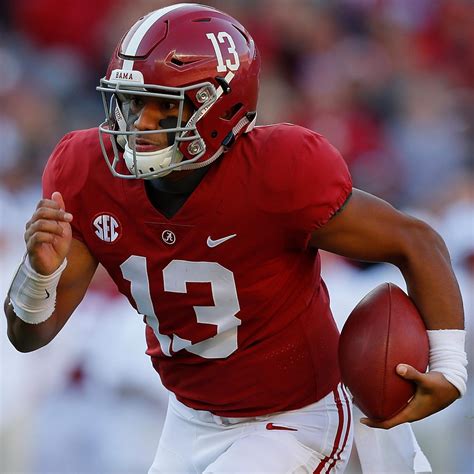 Heisman Favorite Tua Tagovailoa Totals 4 TDs in Alabama's 50-17 Win vs ...