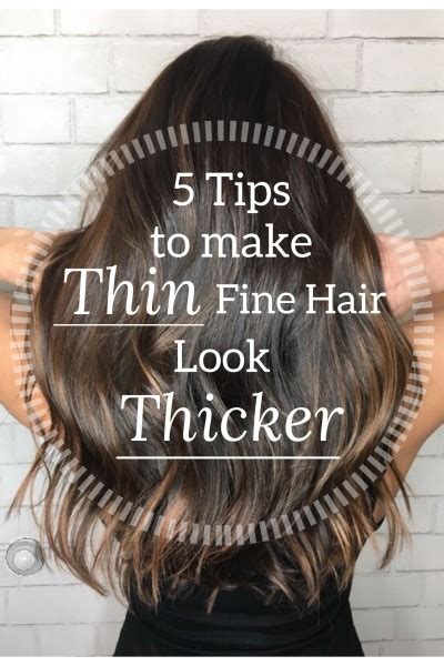 8 Tips To Make Thin Fine Hair Look Thicker