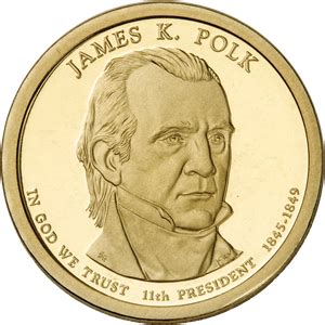 2009-S James K. Polk Presidential Dollar | Littleton Coin Company