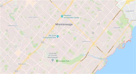 Map of Mississauga