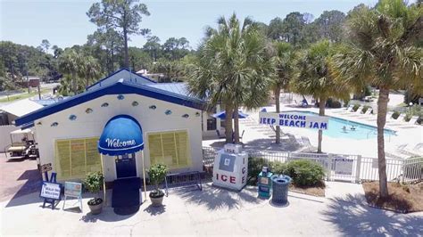 Drone Photo & Video Emerald Coast RV Beach Resort | Florida