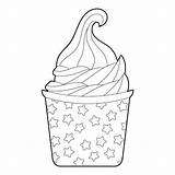 Yogurt Coloring Clipart Pages Color Drawing Kids Dairy Template Disegno  sketch template