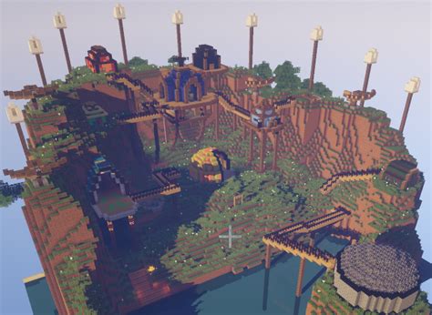 Dragons Race to The Edge UPDATED Minecraft Map