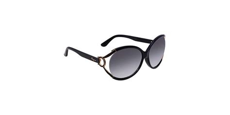 Salvatore Ferragamo Oval Sunglasses