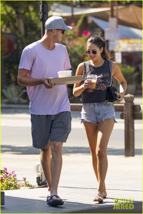 Quarterback Jared Goff & Girlfriend Christen Harper Enjoy a Lunch Date Before NFL Season Starts ...