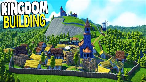 NEW: BEST CUSTOM CASTLE & CITY BUILDING GAME YET | Foundation Gameplay (PC) - YouTube