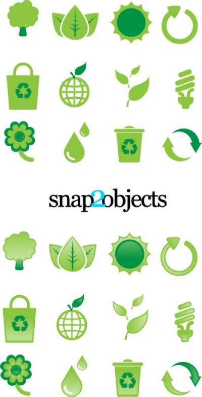 Free Ecological Vector Design Elements | snap2objects