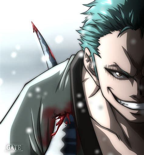 One Piece Chapter 937 - Zoro's Demon Smile by Pisces-D-Gate | Roronoa zoro, Manga anime one ...