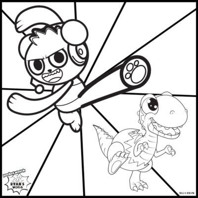 Ryans Mystery Playdate Coloring Pages Coloring Pages