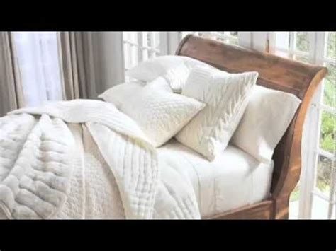 White Bedding Styling Tips by Steven Whitehead | Pottery Barn - YouTube
