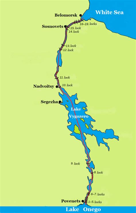 White Sea–Baltic Canal - Wikiwand