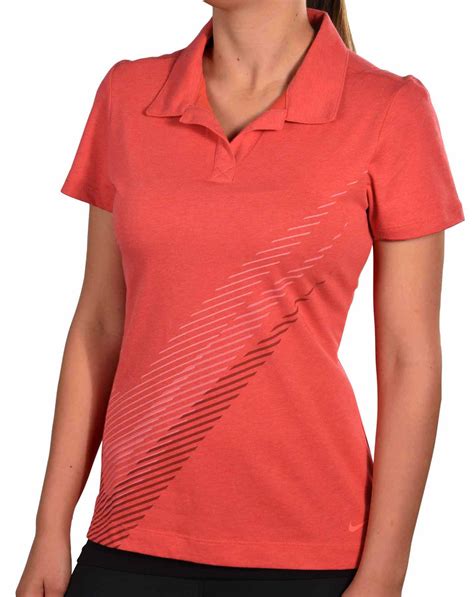 Nike Women's Dri-Fit Sports Swoosh Golf Polo Shirt