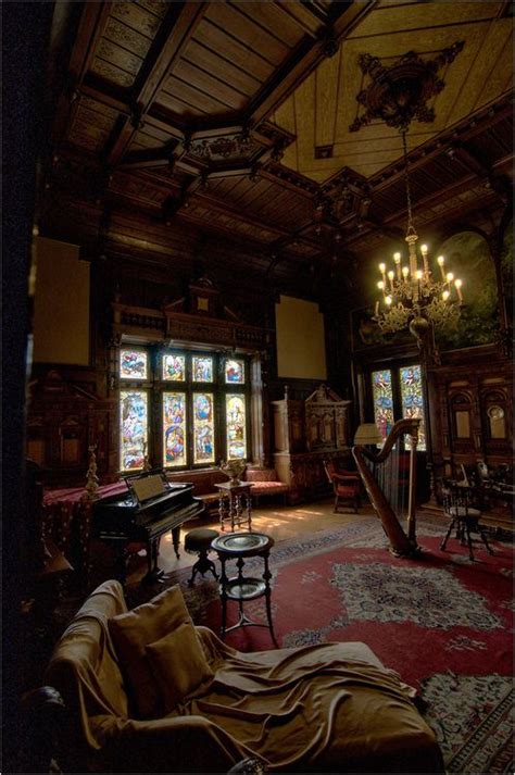 I can hear the Harp. ~Atmospheric~ | Castles interior, Victorian ...