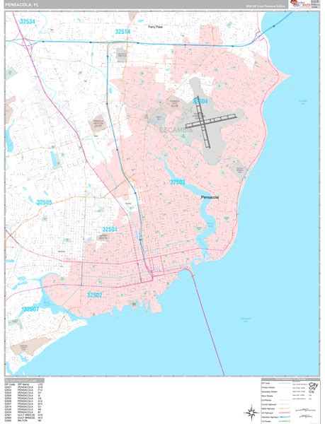 Pensacola, FL Maps