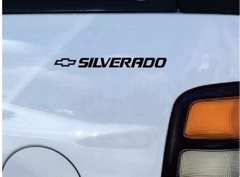 Chevy Silverado Stickers