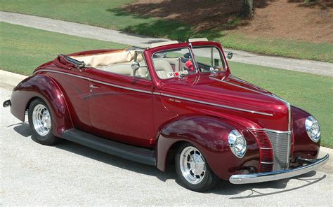 1940 Ford Convertible HD desktop wallpaper : Widescreen : High ...