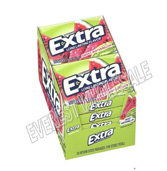 Extra Gum * Watermelon * 10 Packs – Everest