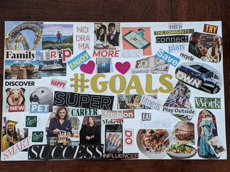 Best Way to Create a Vision Board for Your Goals - Crafting A Fun Life