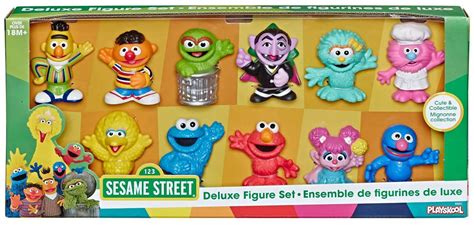 Buy Sesame Street Cute & Collectible Deluxe Figure Set-11 Beloved ...