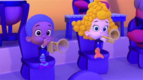 Watch Bubble Guppies Season 3 Episode 12: Bubble Guppies - The Unidentified Flying Orchestra ...