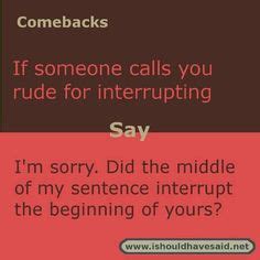 10 Epic roasts ideas | comebacks and insults, funny insults, funny comebacks