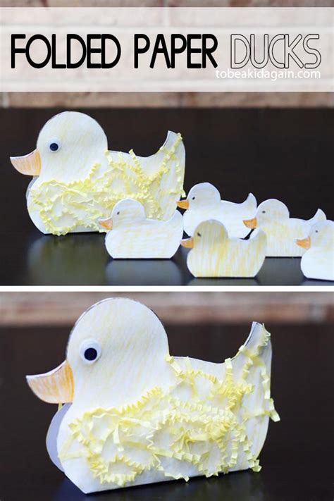 Paper Duck Printable