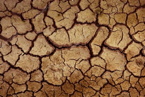 Dry red clay soil texture, floor background — Stock Photo © lunamarina #5508133